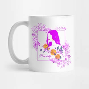 Pink Lady Mug